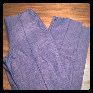 Sparkly denim dress slacks- Kenneth Cole, size 10